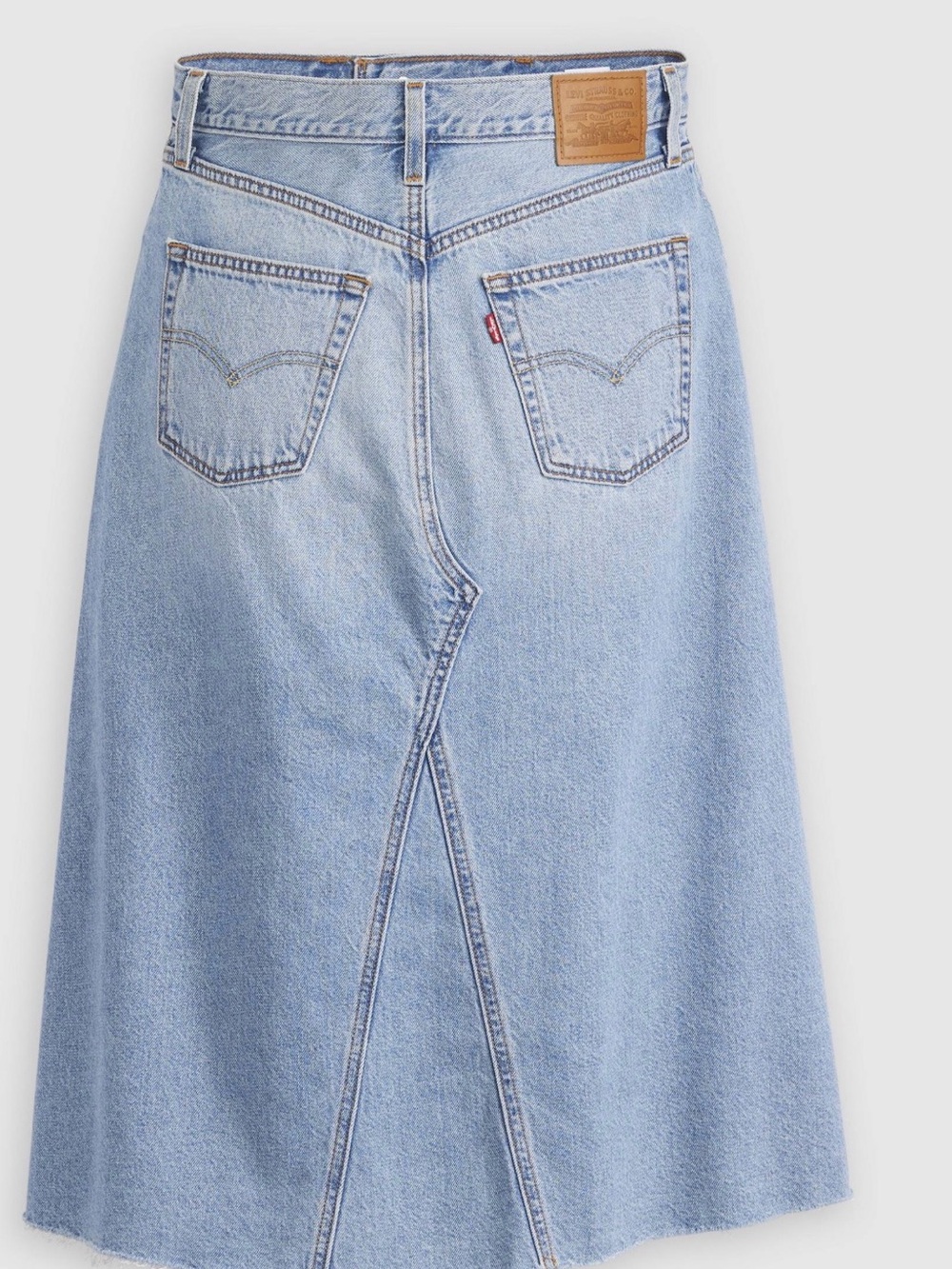 Levi's Light Blue Denim A-Line Skirt SiZe 29